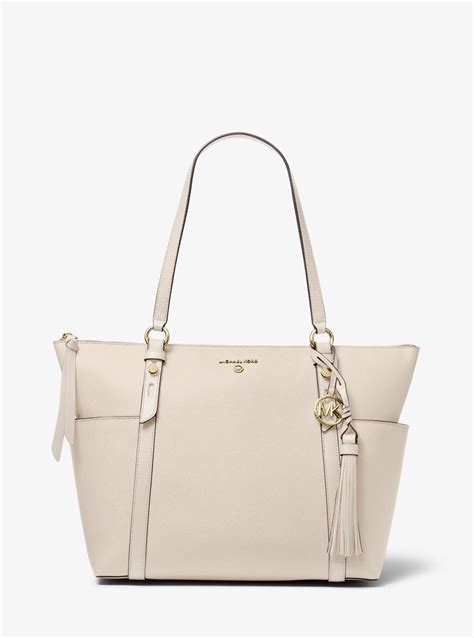 michael kors sullivan wallet|Sullivan Large Saffiano Leather Tote Bag .